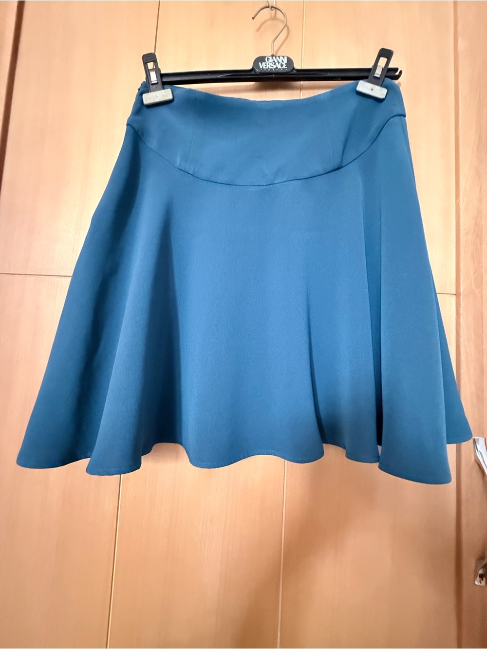Tara Jarmon Teal Circle Skirt